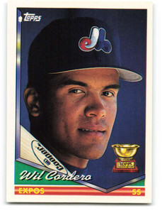 1994 Topps #21 Wil Cordero VG Montreal Expos 