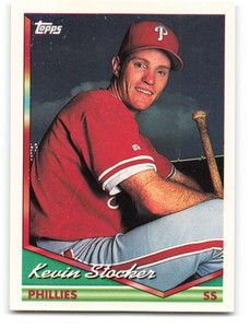 1994 Topps #57 Kevin Stocker VG Philadelphia Phillies 