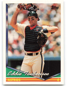 1994 Topps #68 Eddie Taubensee VG Houston Astros 