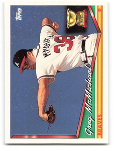 1994 Flair #354 Mark Lemke NM-MT Atlanta Braves - Under the Radar Sports