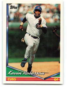 1994 Topps #119 Kevin Roberson VG Chicago Cubs 