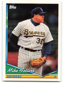 1994 Topps #159 Mike Fetters VG Milwaukee Brewers 