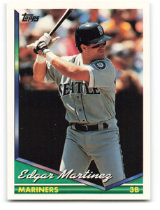 SOLD 49169 1994 Topps #195 Edgar Martinez VG Seattle Mariners 