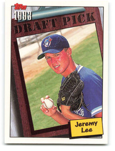 1994 Topps #206 Jeremy Lee VG RC Rookie Toronto Blue Jays 