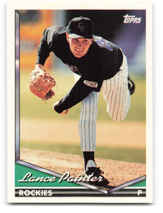 1994 Topps #229 Lance Painter VG Colorado Rockies 