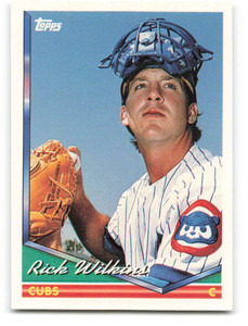 1994 Topps #244 Rick Wilkins VG Chicago Cubs 