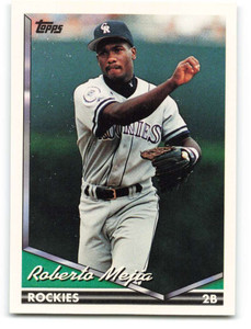 1994 Topps #258 Roberto Mejia VG Colorado Rockies 1994 Topps #258 Roberto Mejia VG Colorado Rockies