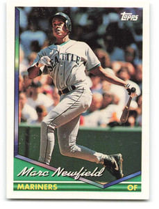 1994 Topps #262 Marc Newfield VG Seattle Mariners 