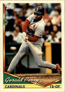 1994 Topps #263 Gerald Perry VG St. Louis Cardinals 