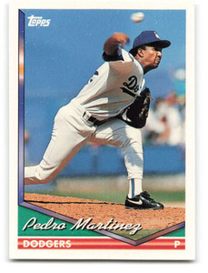 1994 Topps #268 Pedro Martinez VG Los Angeles Dodgers 