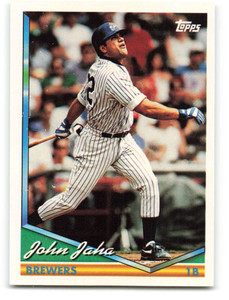 1992 Donruss #398 John Jaha RR VG RC Rookie Milwaukee Brewers - Under the  Radar Sports