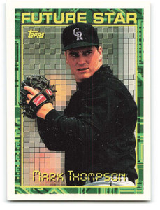 1994 Topps #286 Mark Thompson VG Colorado Rockies 