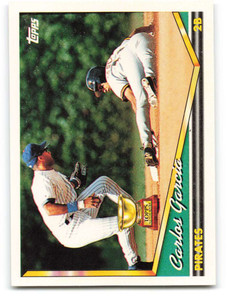 1996 Topps #322 Dan Miceli VG Pittsburgh Pirates - Under the Radar Sports