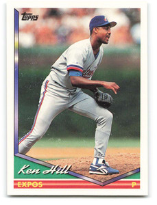 1994 Topps #315 Ken Hill VG Montreal Expos 