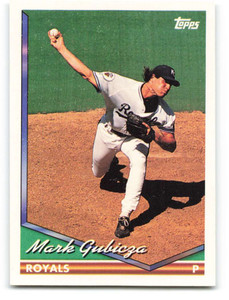 1994 Topps #357 Mark Gubicza VG Kansas City Royals 