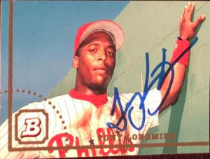 SOLD 7000 Tony Longmire Autographed 1994 Bowman #168