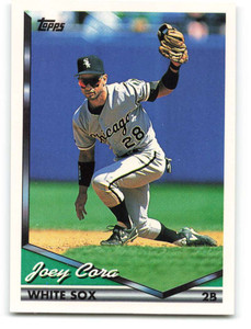 1994 Topps #478 Joey Cora VG Chicago White Sox 