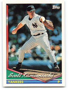 1994 Topps #489 Scott Kamieniecki VG New York Yankees 