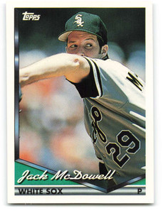 1994 Topps #515 Jack McDowell VG Chicago White Sox 