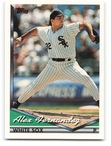 1994 Topps #599 Alex Fernandez VG Chicago White Sox 