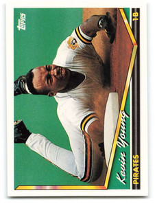 1994 Topps #622 Kevin Young VG Pittsburgh Pirates 