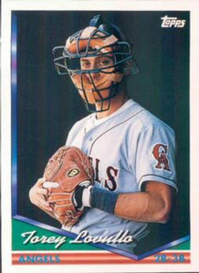 1994 Topps #634 Torey Lovullo VG California Angels 