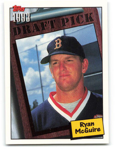 1994 Topps #746 Ryan McGuire VG RC Rookie Boston Red Sox 