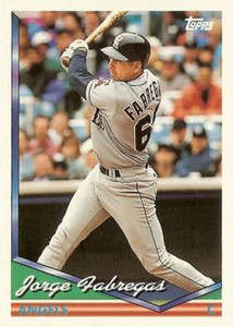 1994 Topps Traded #62T Jorge Fabregas NM-MT  California Angels 