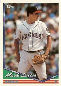 1994 Topps Traded #117T Mark Leiter NM-MT  California Angels 