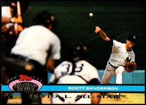 1992 Stadium Club Dome #163 Scott Sanderson VG New York Yankees 
