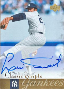 Luis Tiant Autographed 2004 Yankees Classics Classic Scripts #AU-45