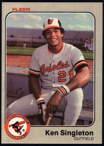 1983 Fleer #73 Ken Singleton VG Baltimore Orioles 