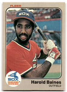 1983 Fleer #229 Harold Baines VG Chicago White Sox 