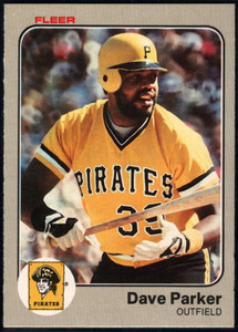 SOLD 32760 1983 Fleer #315 Dave Parker VG Pittsburgh Pirates 