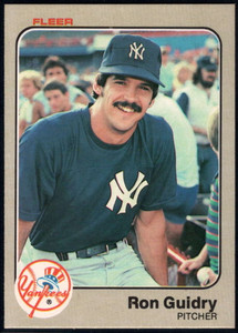 1986 Fleer #106 Ron Guidry VG New York Yankees - Under the Radar Sports