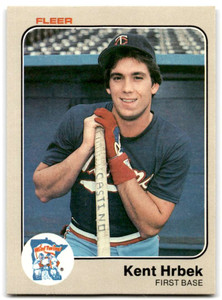 1983 Fleer #616 Kent Hrbek VG Minnesota Twins 
