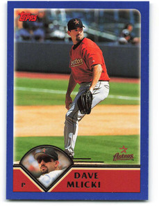 2003 Topps #22 Dave Mlicki VG Houston Astros 
