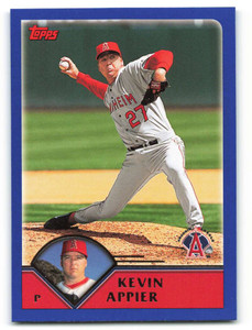 2003 Topps #41 Kevin Appier VG Anaheim Angels 
