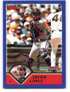 1994 Donruss #613 Javy Lopez VG Atlanta Braves - Under the Radar Sports