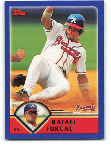 2003 Topps #84 Rafael Furcal VG Atlanta Braves 