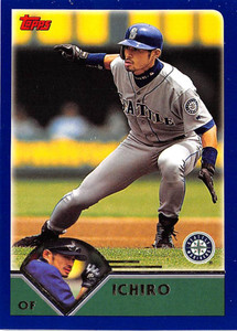 SOLD 76754 2003 Topps #100 Ichiro Suzuki VG Seattle Mariners 