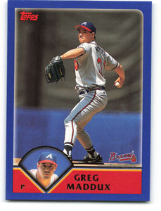 2003 Topps #105 Greg Maddux VG Atlanta Braves 
