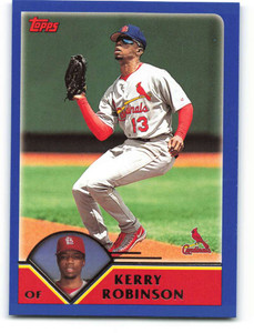 2003 Topps #161 Kerry Robinson VG St. Louis Cardinals 