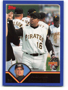 2003 Topps #181 Aramis Ramirez VG Pittsburgh Pirates 