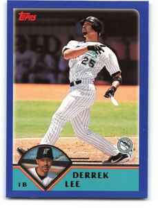 2003 Topps #233 Derrek Lee VG Florida Marlins 