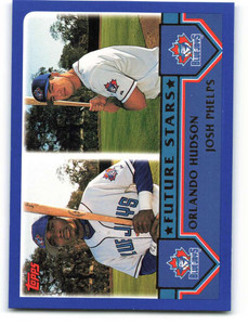 2003 Topps #326 Orlando Hudson/Josh Phelps VG Toronto Blue Jays 