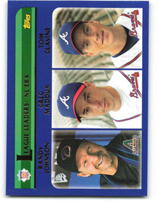 2003 Topps #347 Randy Johnson/Greg Maddux/Tom Glavine LL VG Arizona Diamondbacks/Atlanta Braves 