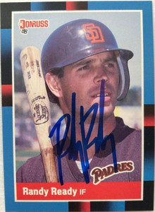 Randy Ready Autographed 1988 Donruss #264