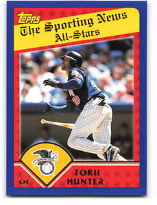 2003 Topps #360 Torii Hunter AS VG Minnesota Twins 