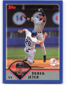 SOLD 77054 2003 Topps #400 Derek Jeter VG New York Yankees 